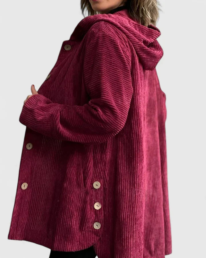 Women's warm and cozy jacket, essential for everyday comfort and stylish autumn/winter outerwear looks.