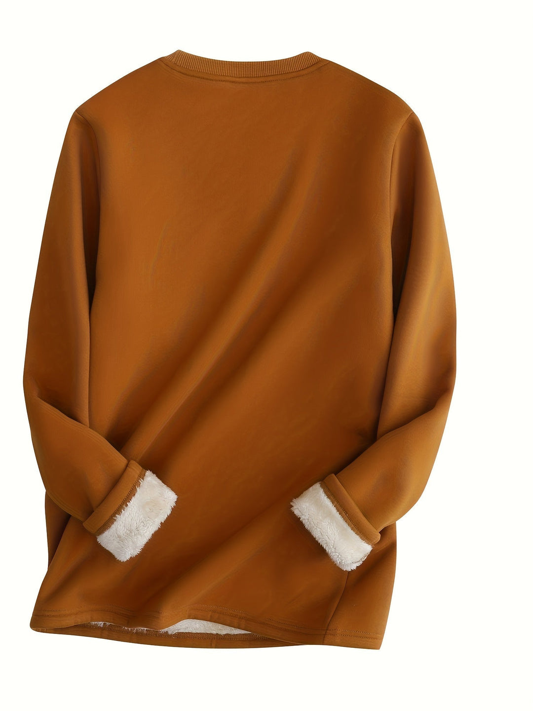 Stylish women's graphic top, 'Perfect Imperfect' cozy crewneck sweatshirt for relaxed fall & winter outfits.