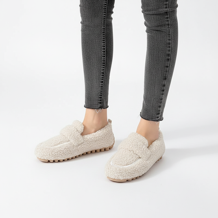 FluffStep women's fleece house shoes, soft comfortable slippers for ultimate home relaxation