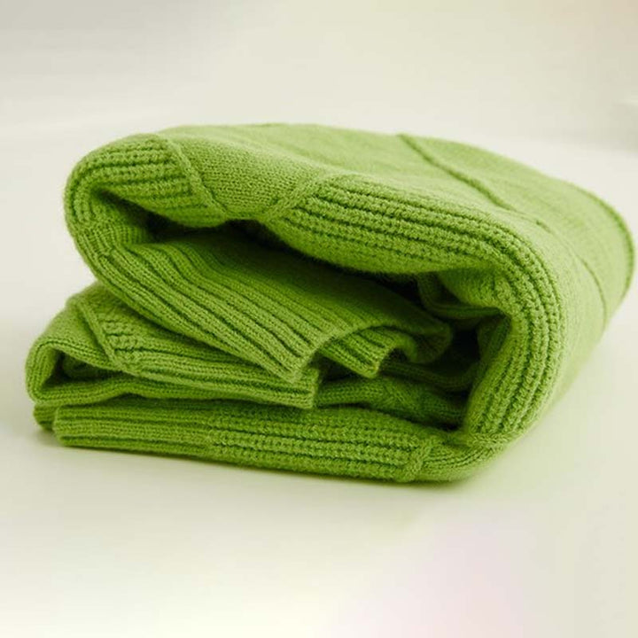 Women's high-collar sweater in a loose fit, offering stylish comfort for any day.