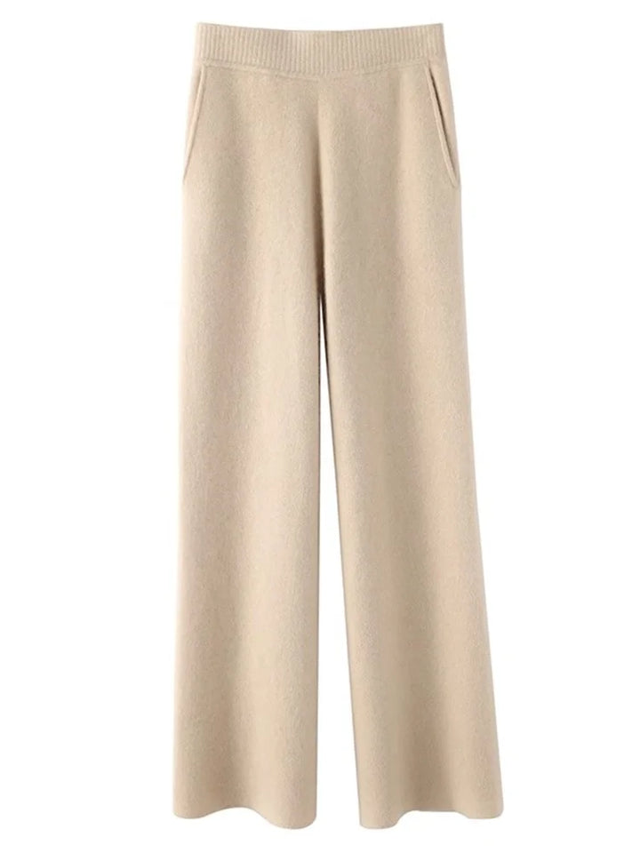 Women's cozy high-waisted comfort pants for ultimate relaxation. Soft fabric, relaxed fit, perfect loungewear.