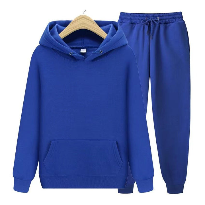 Soft women's twopiece hooded sweatshirt & jogger set. Perfect for everyday casual lounge and activewear comfort.