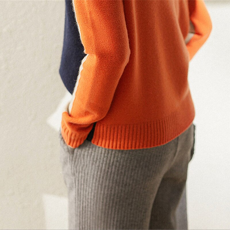 Comfortable women's knitted sweater with a cozy knit design, perfect for stylish slim-fit everyday wear.