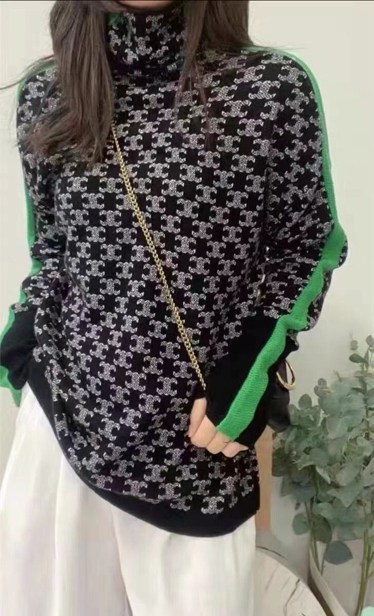 Cozy women's long sleeve turtleneck pullover sweater. Warm & stylish for winter, a perfect casual fall essential.