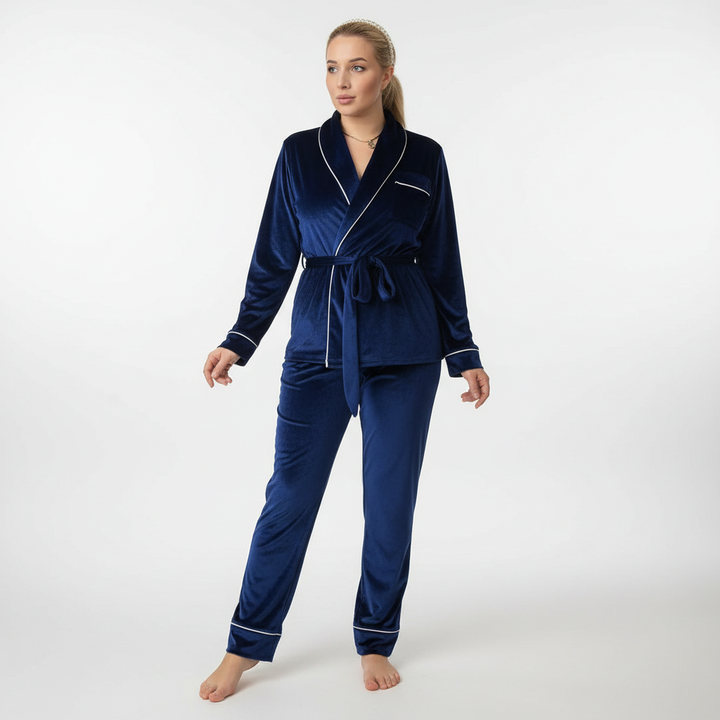 Comfortable women's sleepwear set, Marie style, perfect two-piece pajamas for home wear
