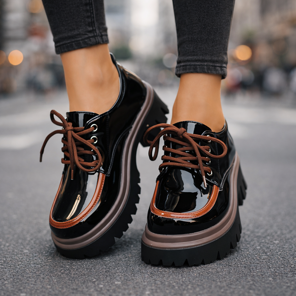 Comfortable women's platforms featuring a cushioned design & trendy lug sole for everyday wear.