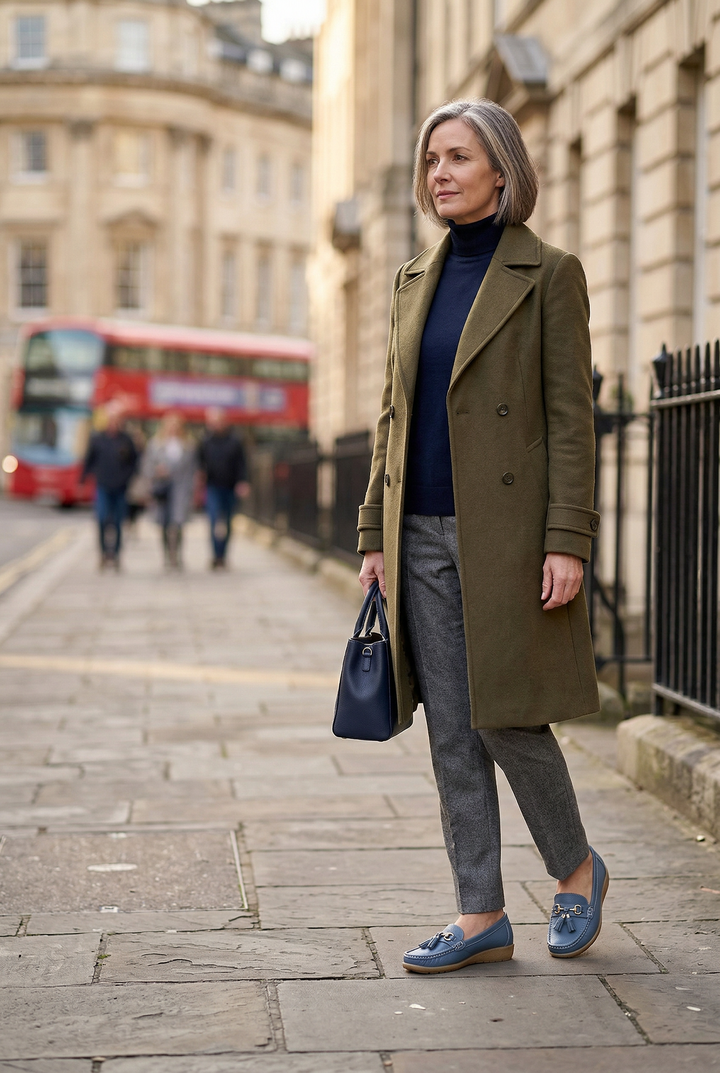 Easy slip-on women's loafers, featuring superior cushioning for daily comfort and wear.