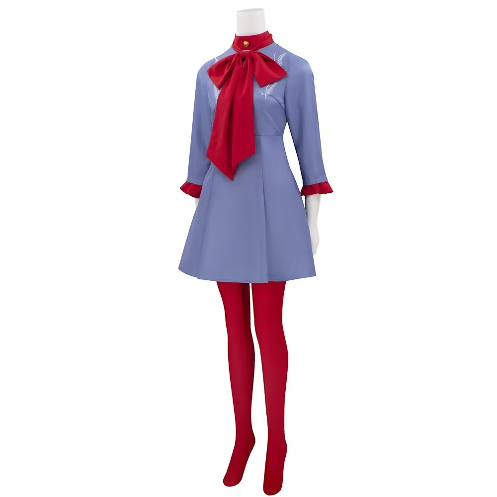 Fashionable women's cosplay outfit, a dramatic costume for events, stage performance, or any themed party.