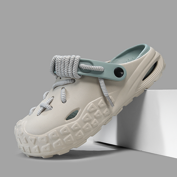 Modern women's clogs, Echo Laced. Fashionable, lightweight, & super comfortable.