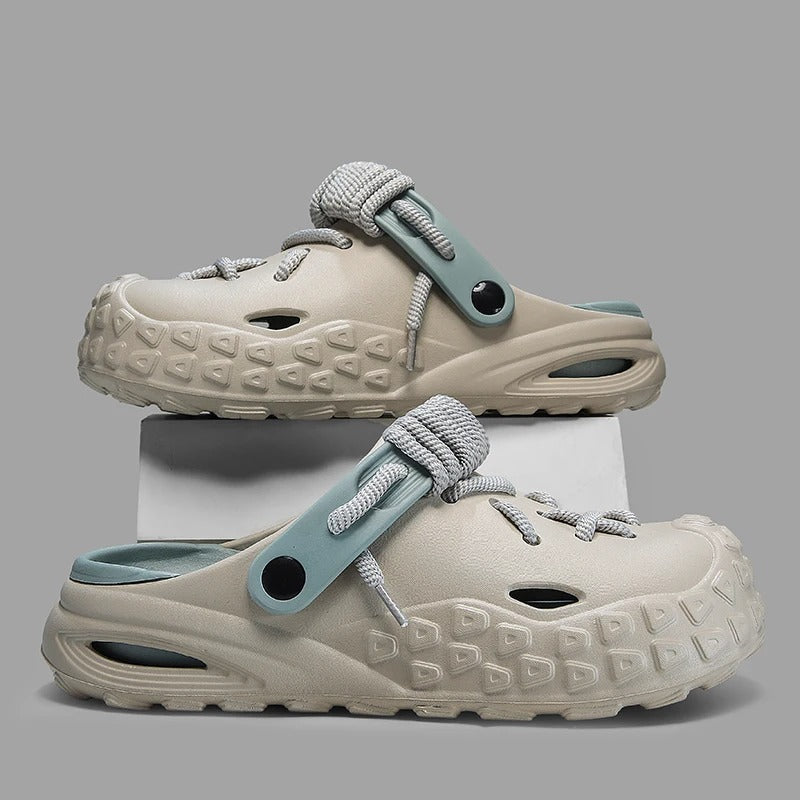 Water-friendly women's Echo Laced Clogs. Lightweight & perfect for summer sandals.