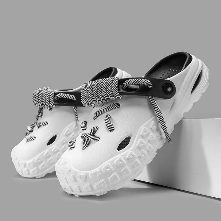 Breathable women's clogs, Echo Laced. Lightweight design ensures all-day comfort.