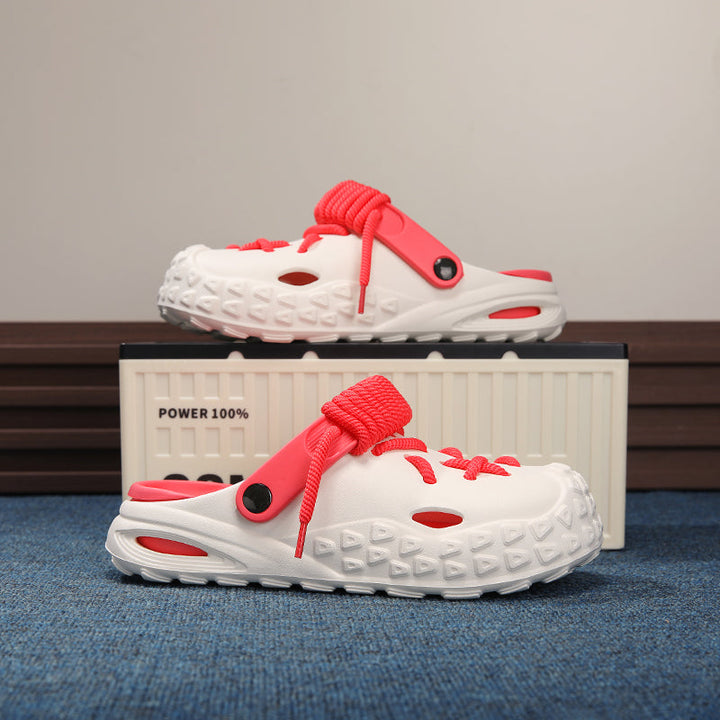 Lightweight & comfortable women's clogs, Echo Laced design for everyday wear.