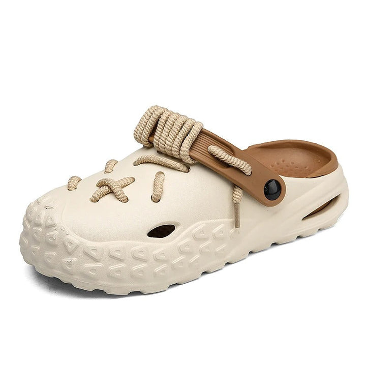 Fashionable women's laced clogs. Echo design, water-friendly & perfect for comfort.
