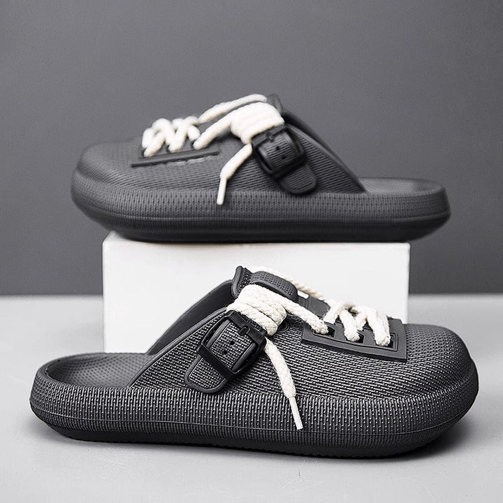 Casual women's Eclipse laced clogs, breathable and comfortable. Perfect lightweight, water-friendly slides.