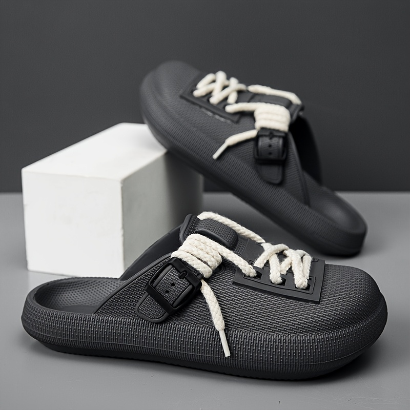 Women's Eclipse laced clogs, a comfortable & customizable option. Lightweight, breathable, water-friendly casual slides.