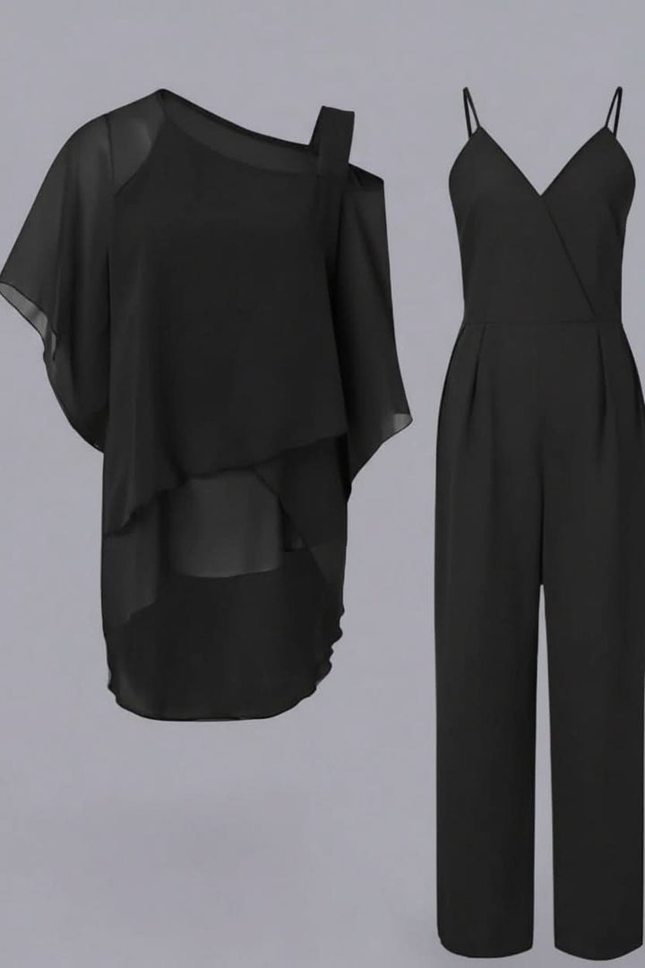 Effortless women's two-piece set, ideal for summer style, travel, and comfortable versatile wear.