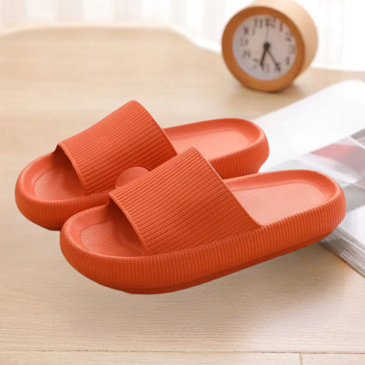 Elaya women's comfort shower shoes with non-slip sole, ergonomic design for safety & relaxation after a bath.