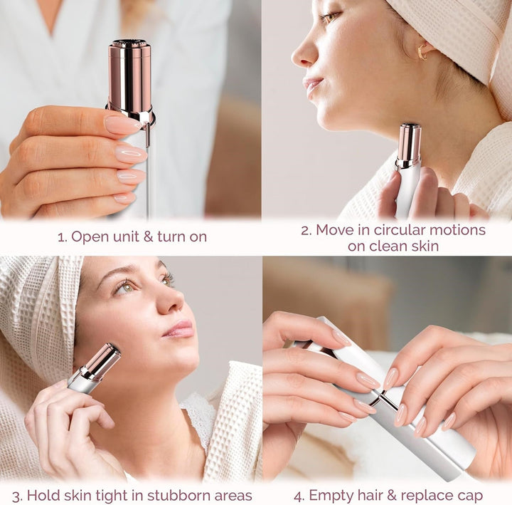 Womens electric hair remover, an essential skincare tool for smooth, soft skin