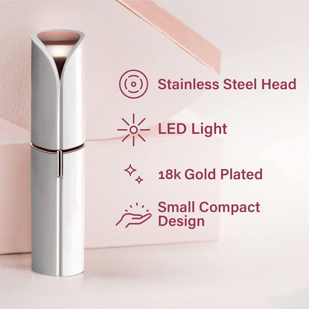 Durable electric facial hair remover for women, long-lasting skincare investment