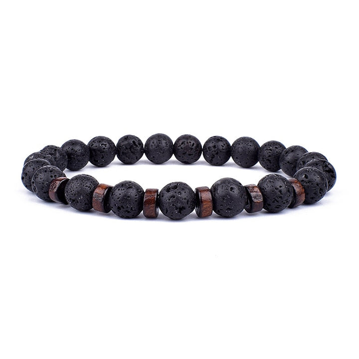 Natural stone bracelet for women, a chic blue gemstone fashion accessory with timeless appeal.