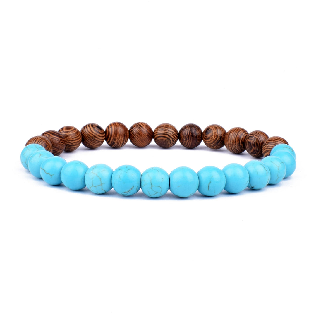 Versatile black stone bracelet, an elegant natural gemstone accessory designed for women's chic style.