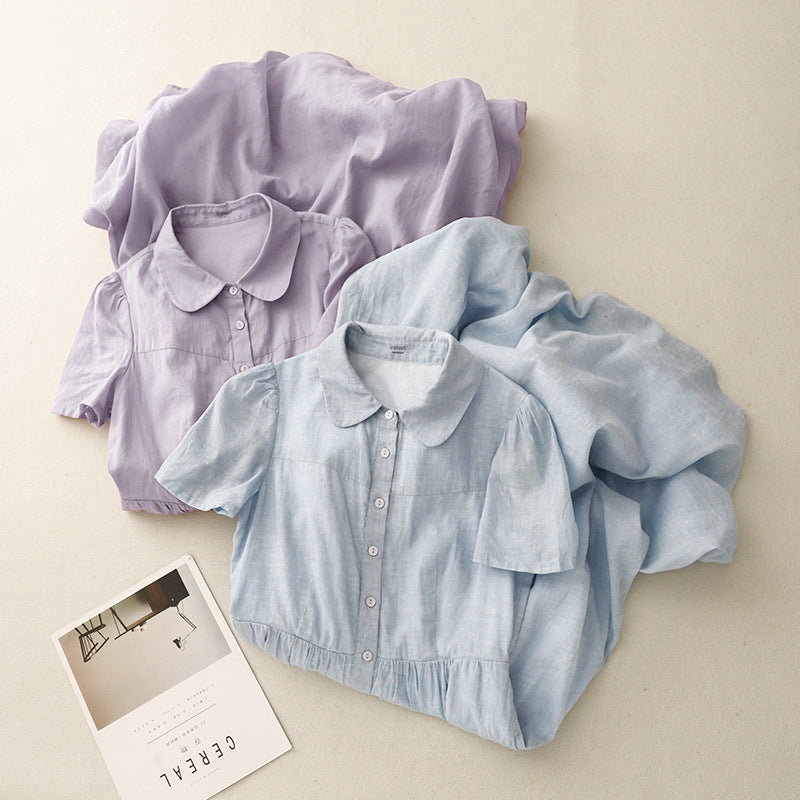 Casual women's button-front summer dress, offering comfortable and elegant style for vacations & everyday.