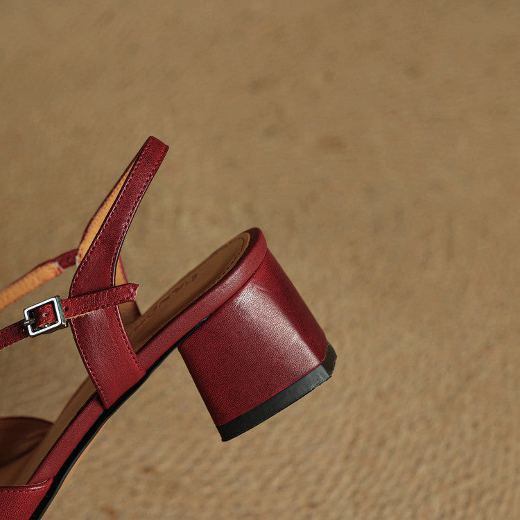 Sophisticated women's block heels with a comfortable fit. Perfect for office, parties, & events.