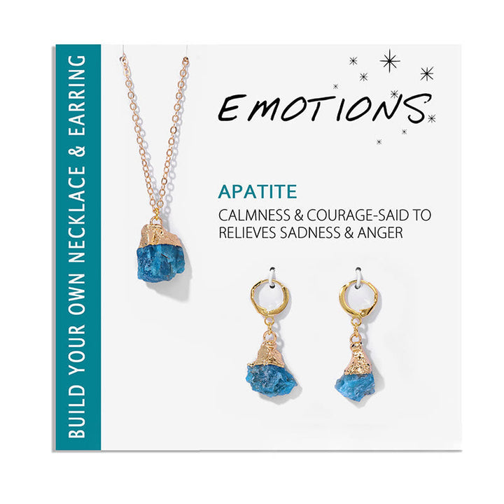 Clear crystal jewelry set for women, featuring a stunning necklace and elegant earrings.
