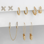 Chain crystal gold