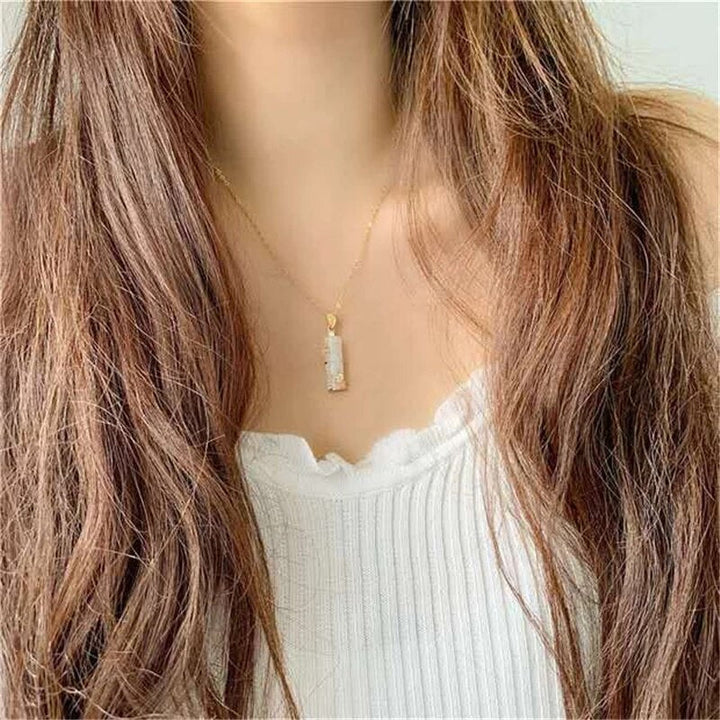 Elegant women's jade amulet necklace, featuring a striking green pendant design.