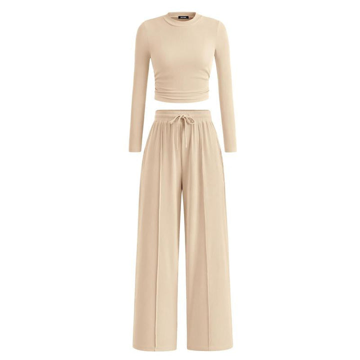 Women's Elia Lounge Set, a stylish two-piece modal blend for ultimate comfort and relaxed casual wear.