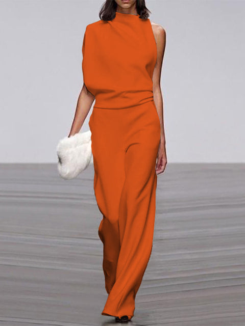 Front view of the Women's Ella summer dress in vibrant color, emphasizing casual elegance & comfort.