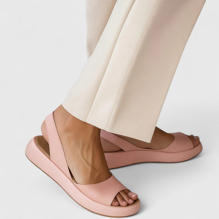 Women's Emrynn orthopedic slip-on sandals, ultimate comfort with arch support, perfect for summer walking.