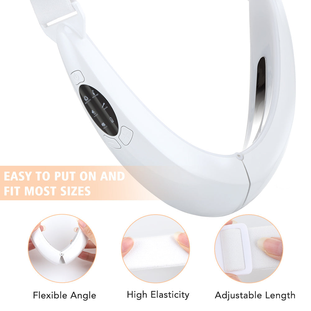 Boxed EMS facial sculptor with LED lights, ideal for anti-aging and V-line face contouring