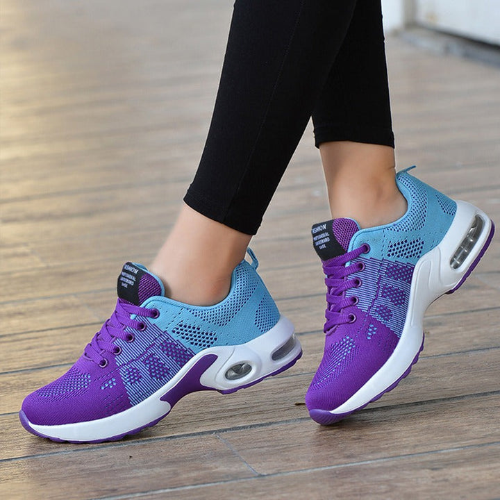 Orthopedic ComfortStep women's walking shoes, designed for foot support & active lifestyle.
