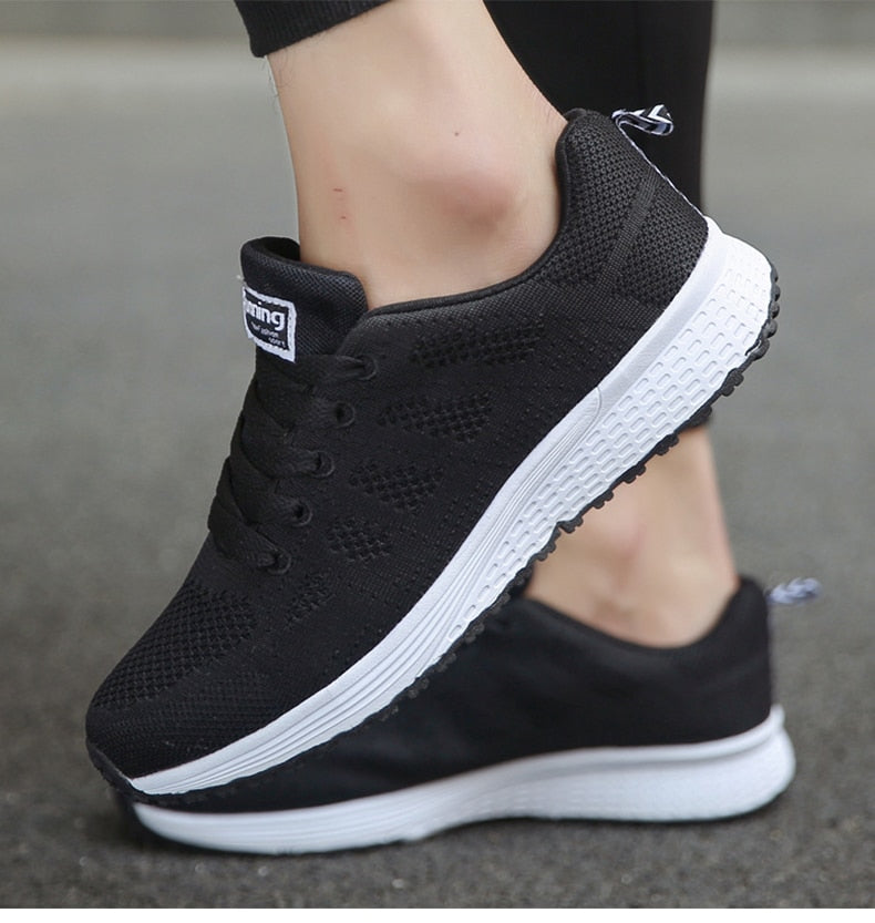 Women's NovaFit ergonomic comfort sneakers, stylish & breathable for daily walks.