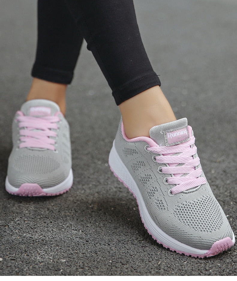 NovaFit women's daily wear sneakers, combining ergonomic comfort with versatile style.