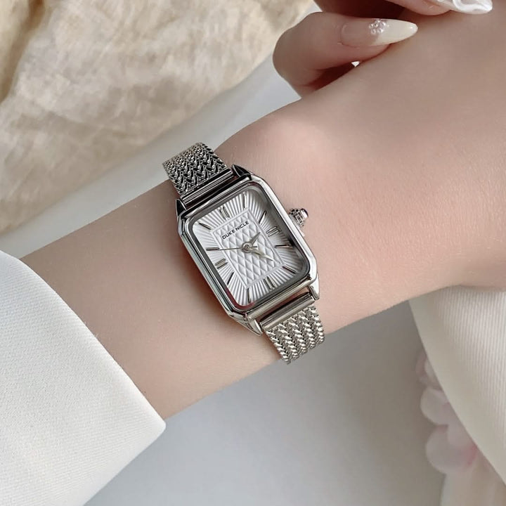 Estella women's elegant watch with a sturdy stainless steel strap, perfect for daily fashion.