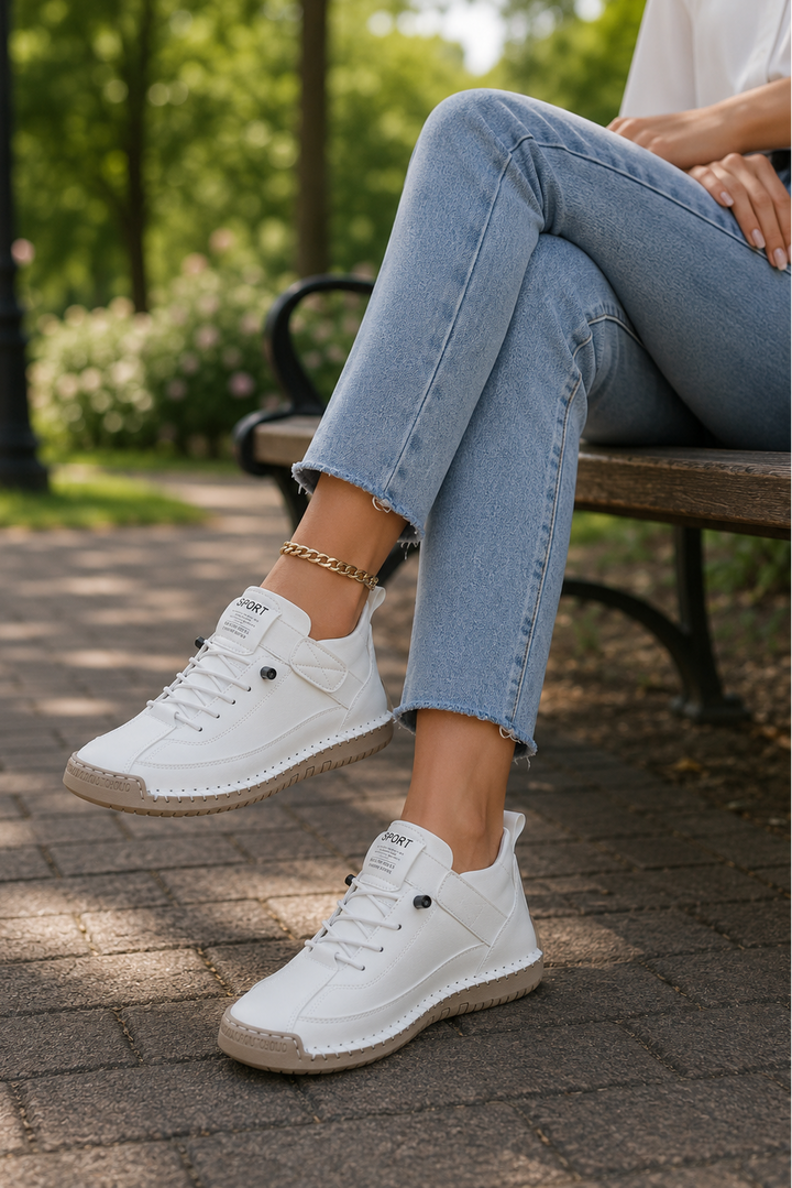 Versatile women's active lifestyle sneakers, combining athletic casual style with everyday comfort.