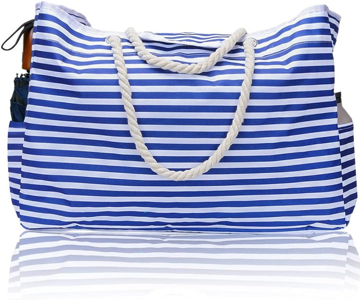 Free 1+1 CoastCarry offer: extra large waterproof beach tote and bonus case for women, perfect for travel