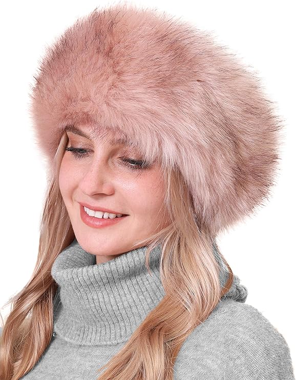 Women's Olga winter headband, crafted from high-quality faux fur for maximum warmth
