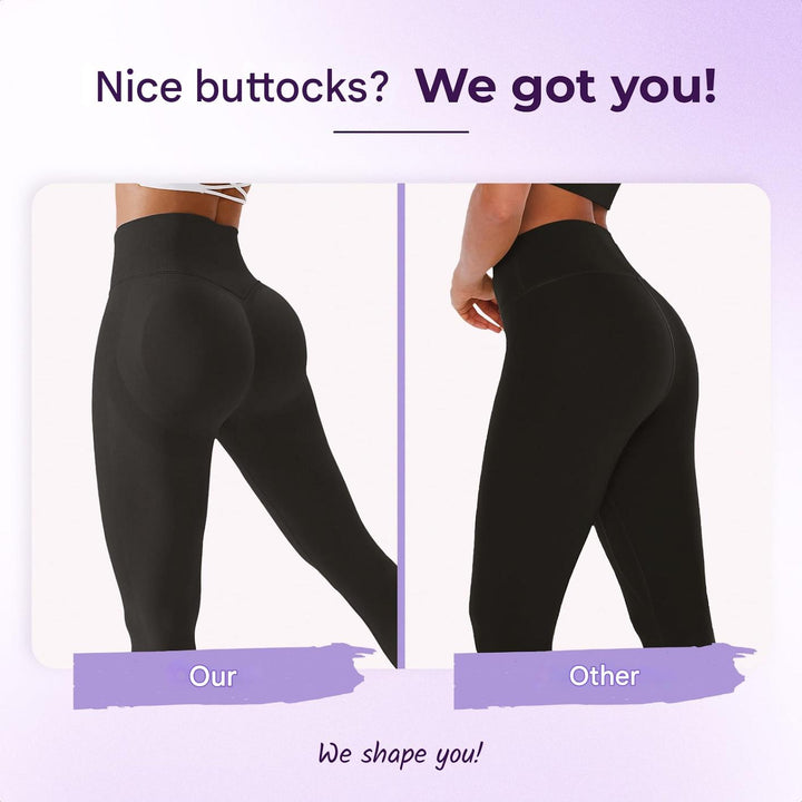 Women's high waist athletic leggings, FlexFit activewear for yoga, gym & ultimate comfort.