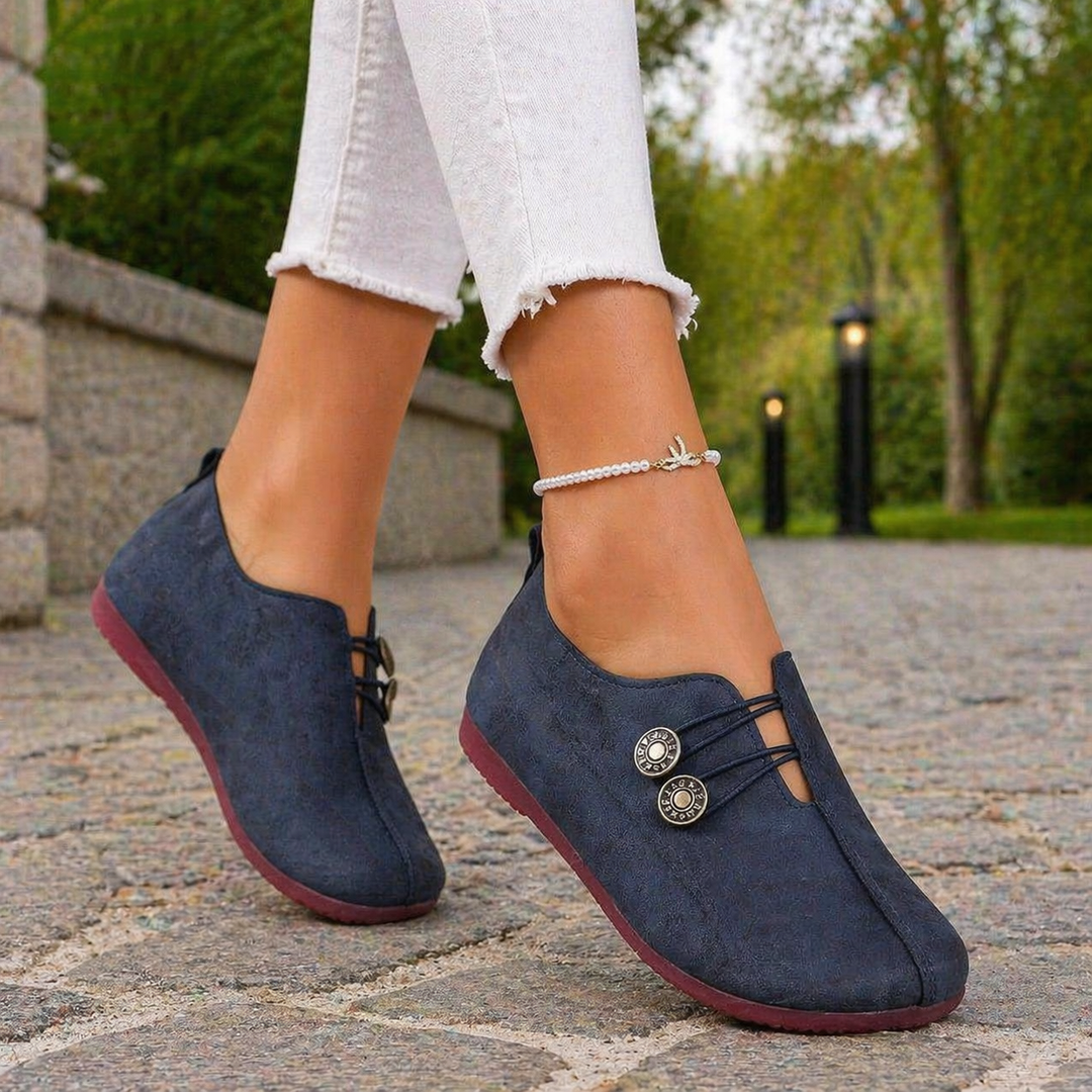 Stylish women's minimalist slip-on barefoot shoes for casual wear. Flexible, lightweight, and promotes natural foot comfort.