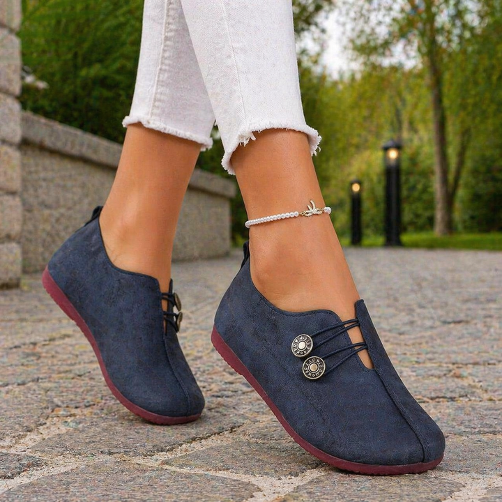 Stylish women's minimalist slip-on barefoot shoes for casual wear. Flexible, lightweight, and promotes natural foot comfort.