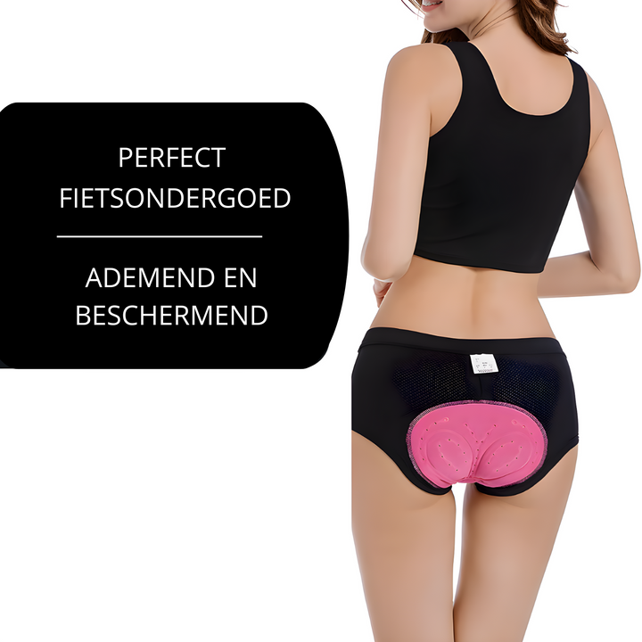 Activewear women's FlexiComfort bike shorts, essential biking gear for ladies.