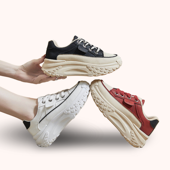 Ergonomic women's FlexiStep walking shoes with superior arch support for ultimate comfort.