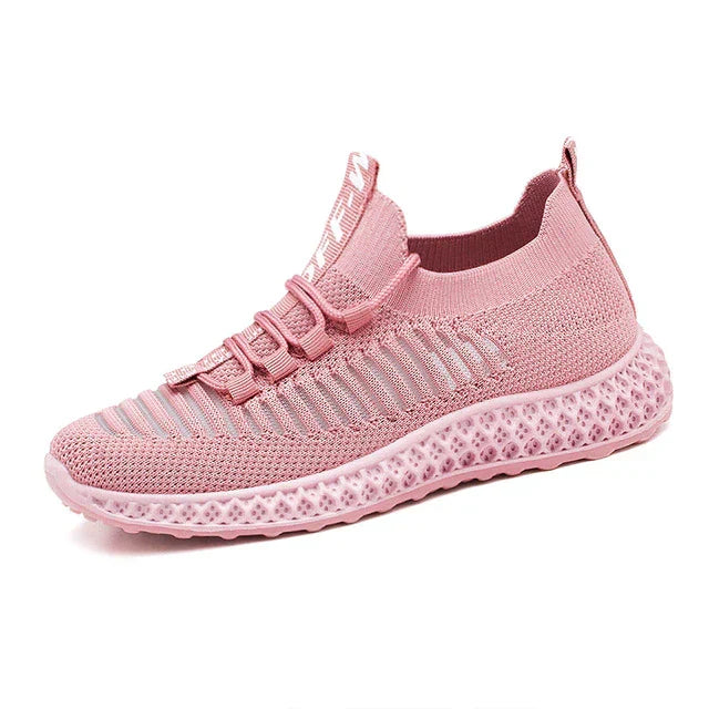Orthopedic women's walking shoes with cushioned sole & arch support for ultimate comfort.