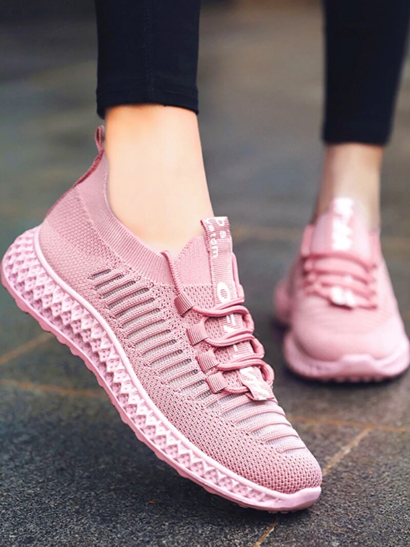 FlexStride 4D women's cushioned sneakers for everyday wear, ultimate comfort & orthopedic support.