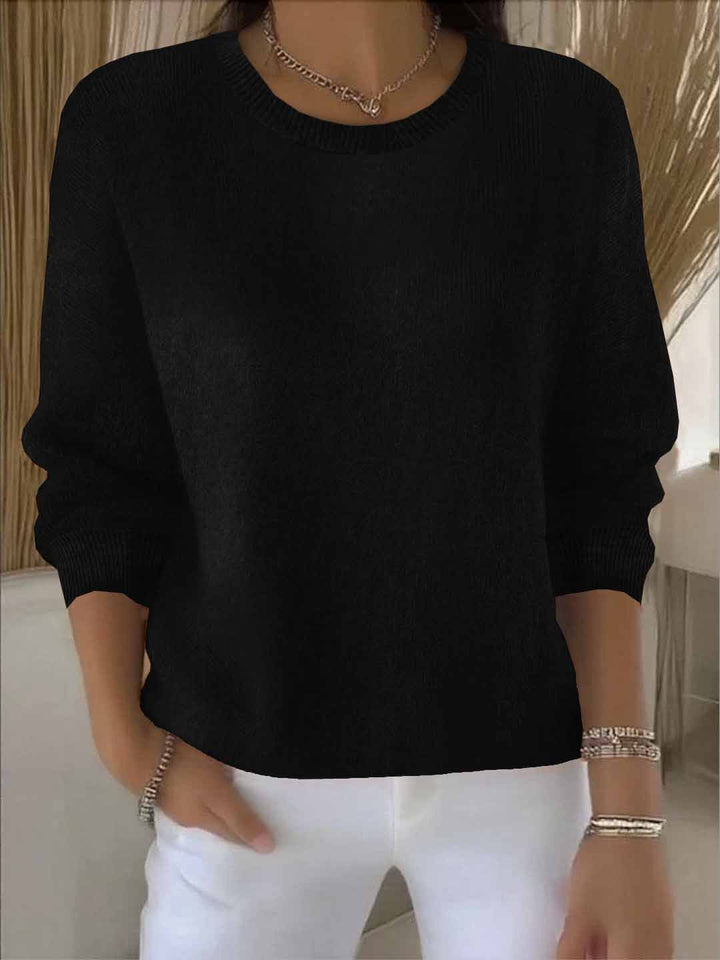 Trendy women's flowy fit sweater, a comfortable and stylish addition to any women's fashion wardrobe.