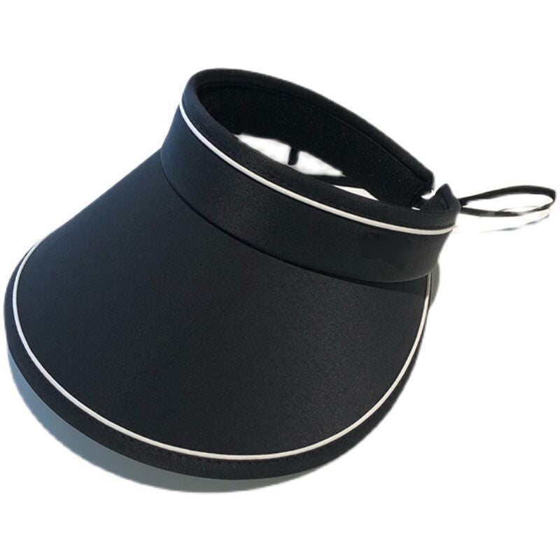 Fashionable women's roll-up sun visor, FoldSun Pro, providing reliable UV protection